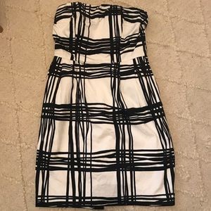 Express strapless dress